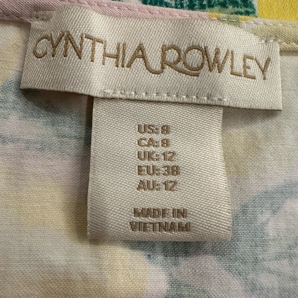 Cynthia Rowley Lemon Print Shift Dress - Picture 3 of 5